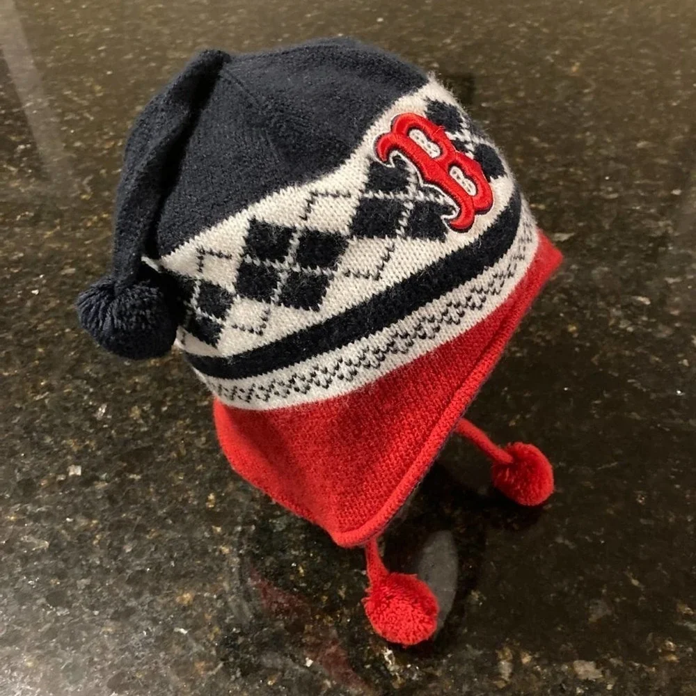 Boston Red Sox 47 Winter Tassels Hat